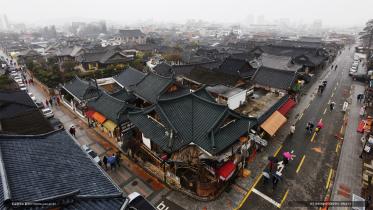 전주 한옥마을(한국관광공사, 정명교作)